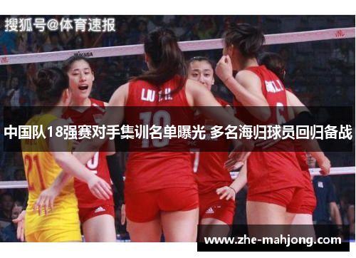 中国队18强赛对手集训名单曝光 多名海归球员回归备战 中国队18强赛对手集训名单曝光 多名海归球员回归备战